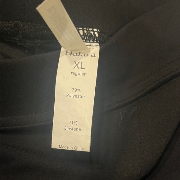 HALARA Classic Black Wide Leg Trousers - Picture 3 of 6